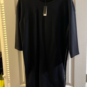 James Perse Classic Black Dress